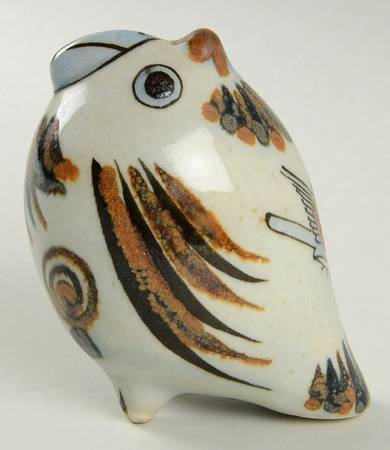 El Palomar Blue Small Bird Figurine
