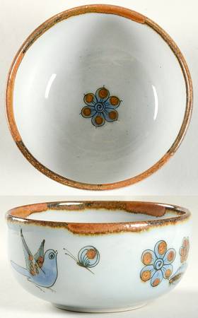 El Palomar Blue 6" Round Vegetable Bowl