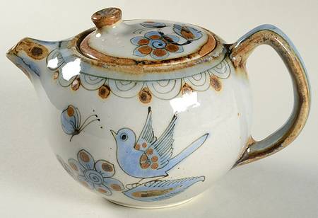 El Palomar Blue Mini Teapot & Lid