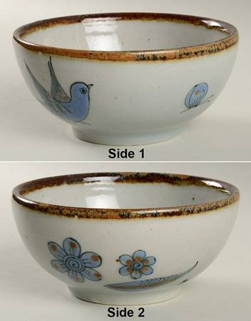 El Palomar Blue Coupe Cereal Bowl