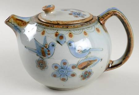 El Palomar Blue Teapot & Lid