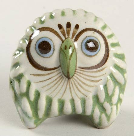 El Palomar Blue Owl Figurine