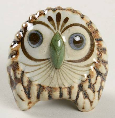 El Palomar Blue Owl Figurine