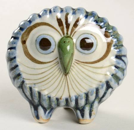 El Palomar Blue Owl Figurine
