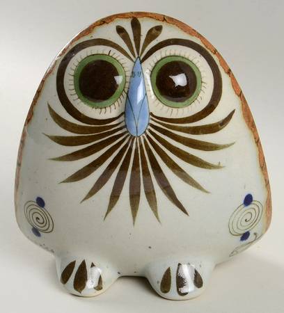 El Palomar Blue Owl Figurine