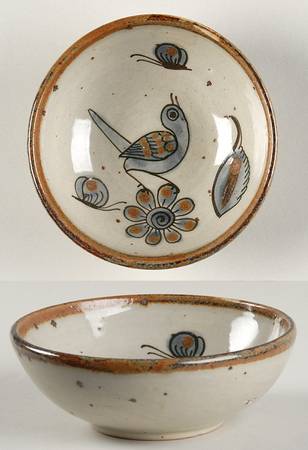 El Palomar Blue Fruit/Dessert (Sauce) Bowl