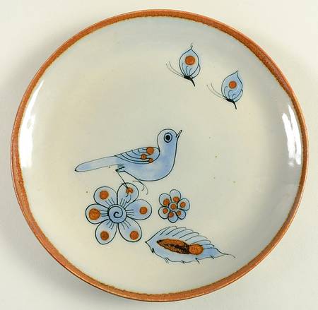 El Palomar Blue Salad Plate