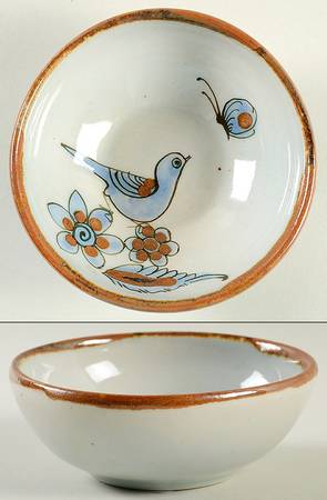 El Palomar Blue Fruit/Dessert (Sauce) Bowl