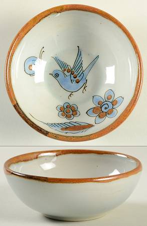 El Palomar Blue Fruit/Dessert (Sauce) Bowl