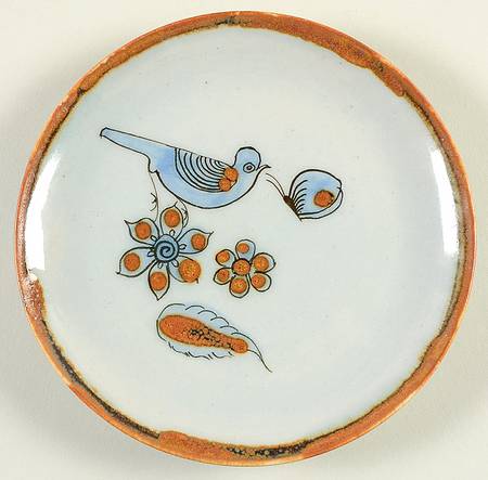 El Palomar Blue Bread & Butter Plate