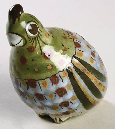 El Palomar Blue Quail Figurine