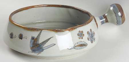 El Palomar Blue 10" Round Open Casserole