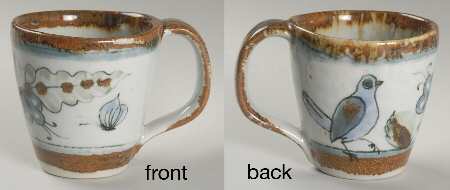 El Palomar Blue Mug