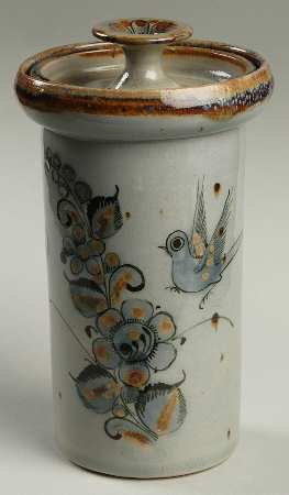 El Palomar Blue 6" Storage Jar & Lid