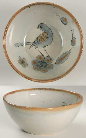 El Palomar Blue Coupe Cereal Bowl