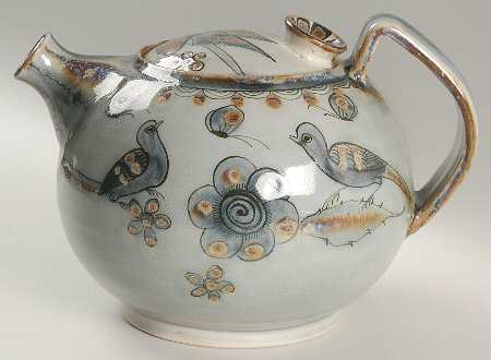 El Palomar Blue Teapot & Lid