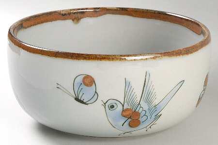 El Palomar Blue 7" Round Vegetable Bowl