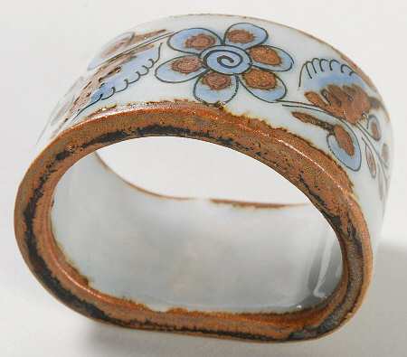 El Palomar Blue Napkin Ring
