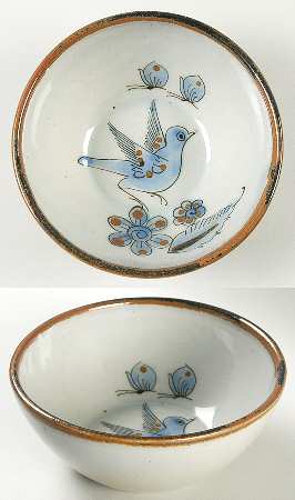 El Palomar Blue Coupe Cereal Bowl