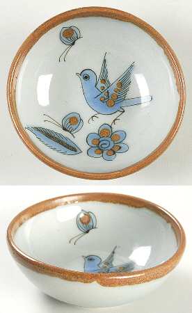 El Palomar Blue Fruit/Dessert (Sauce) Bowl