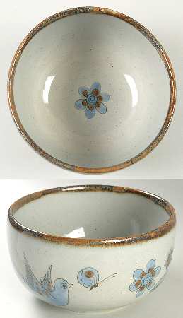 El Palomar Blue 6" Round Vegetable Bowl