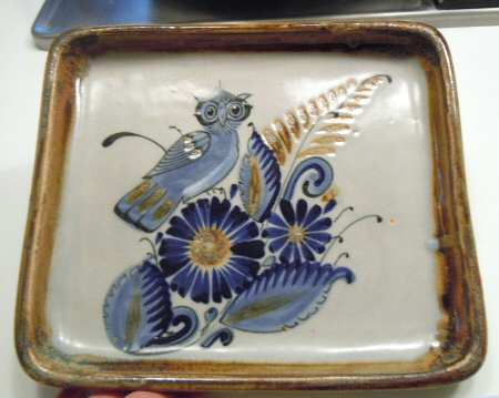 El Palomar Blue 8" Rectangular Serving Platter