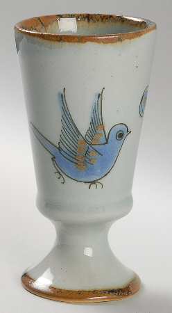 El Palomar Blue 5" Vase