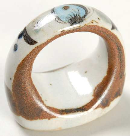 El Palomar Blue Napkin Ring