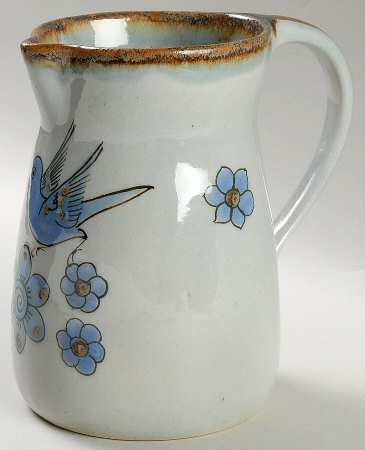 El Palomar Blue 40 Oz Pitcher