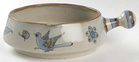 El Palomar Blue 8" Round Open Casserole
