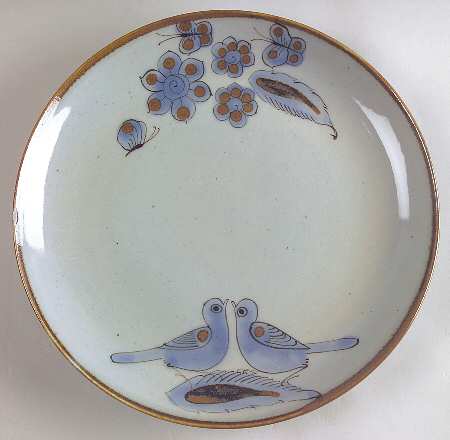 El Palomar Blue Dinner Plate
