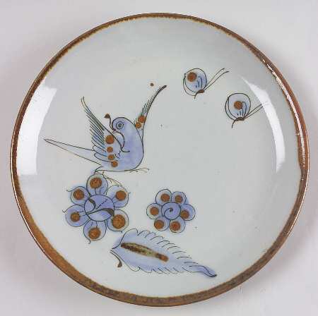 El Palomar Blue Salad Plate
