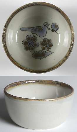 El Palomar Blue Fruit/Dessert (Sauce) Bowl