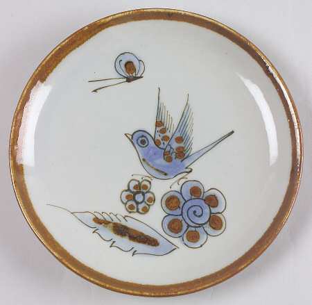 El Palomar Blue Bread & Butter Plate