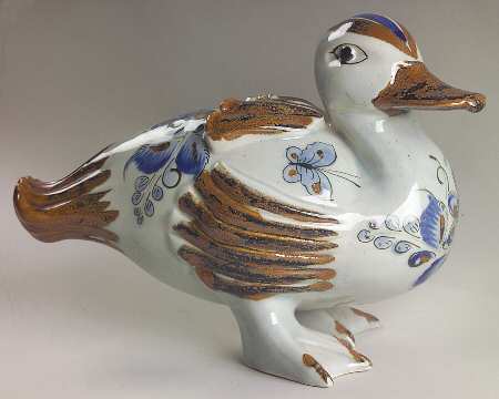 El Palomar Blue Duck Figurine