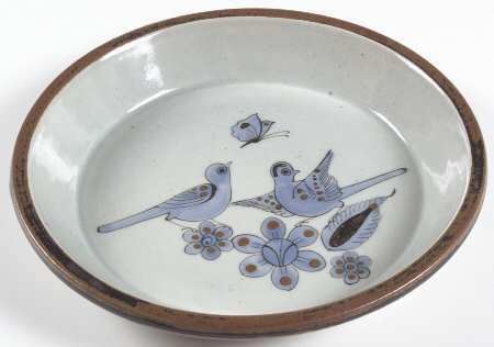 El Palomar Blue 10" Pie Baking Plate