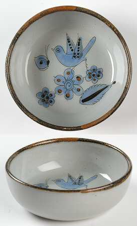 El Palomar Blue Coupe Cereal Bowl