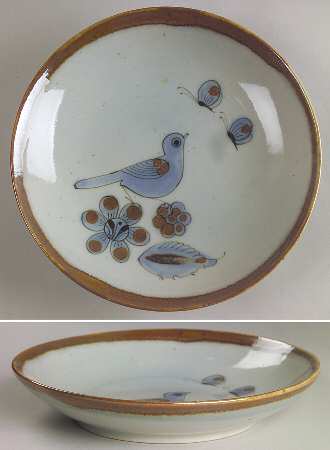 El Palomar Blue Coupe Soup Bowl