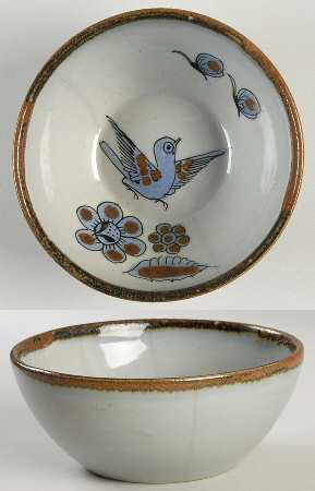 El Palomar Blue Coupe Cereal Bowl