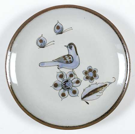El Palomar Blue Salad Plate
