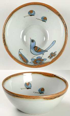 El Palomar Blue Coupe Cereal Bowl