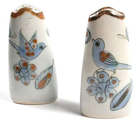 El Palomar Blue Salt & Pepper Set