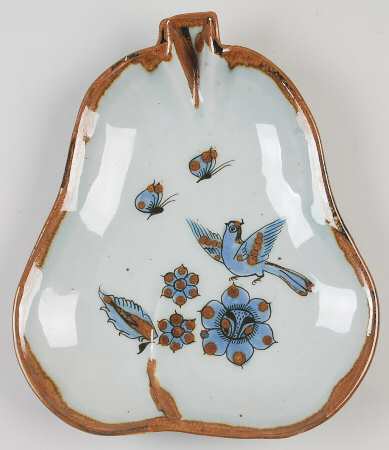 El Palomar Blue Pear Shaped Plate