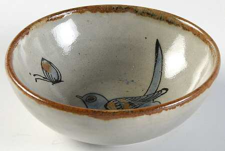 El Palomar Blue Fruit/Dessert (Sauce) Bowl