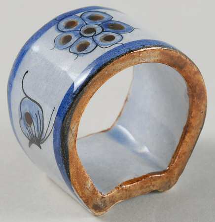 El Palomar Blue Napkin Ring