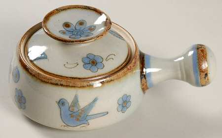 El Palomar Blue Individual Casserole & Lid
