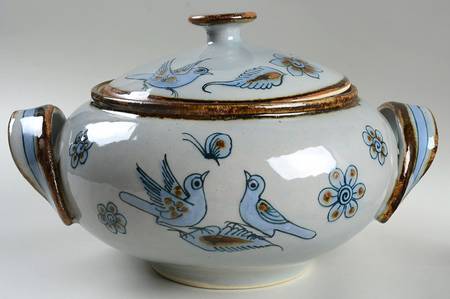 El Palomar Blue Tureen & Lid