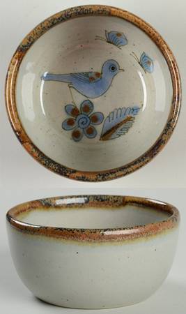El Palomar Blue Fruit/Dessert (Sauce) Bowl