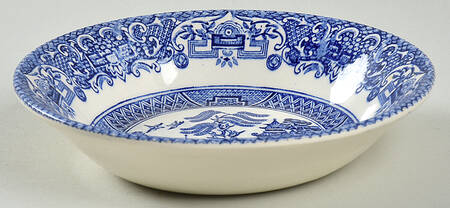 Blue Willow Fruit/Dessert (Sauce) Bowl