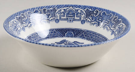 Blue Willow Coupe Cereal Bowl